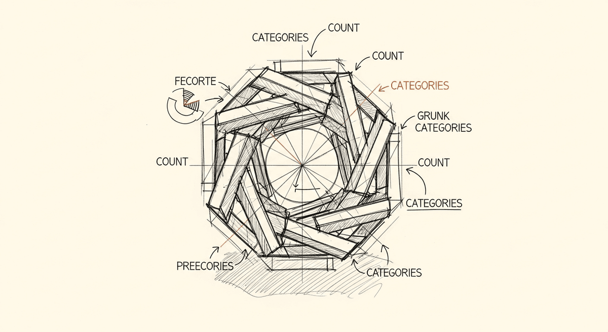 Sketch of faceted information dimensions surrounding an agent