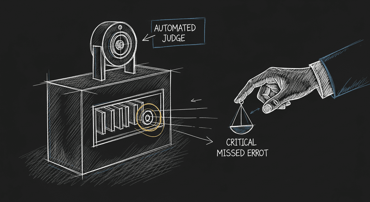 Why Your LLM Evaluator Is Lying to You